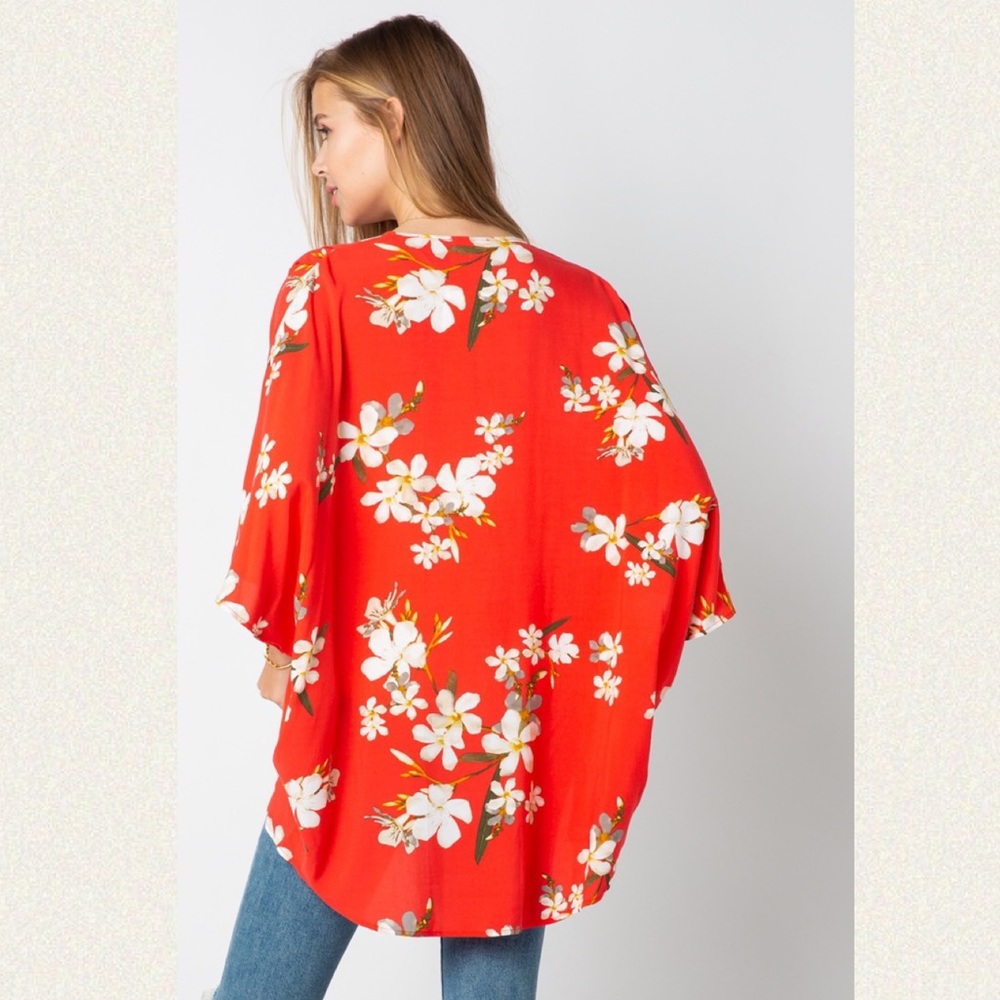 🔥 LAST 1!🔥 SMALL Marlee Floral Print Kimono - Picture 6 of 8
